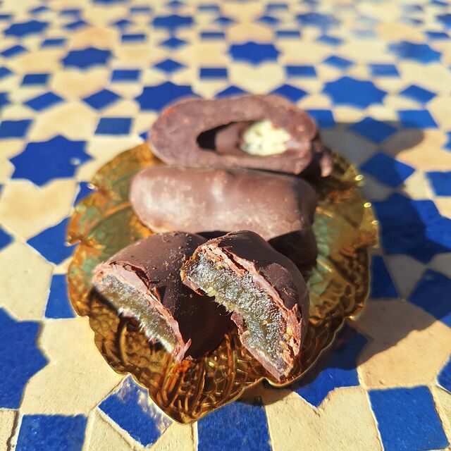 Dattes chocolat noir
