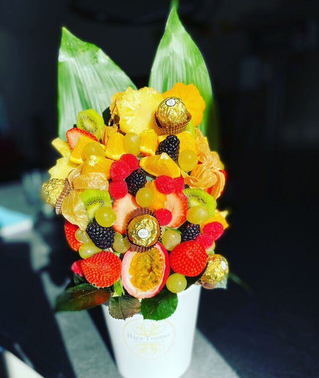 Bouquet hâpy-family supplément ferrero rocher