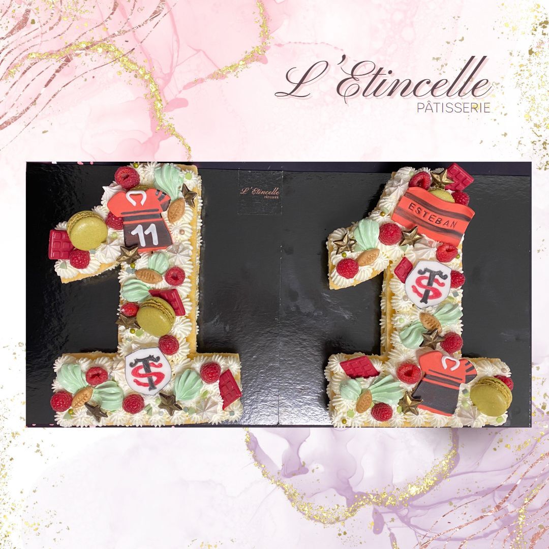 Number Cake Stade Toulousain