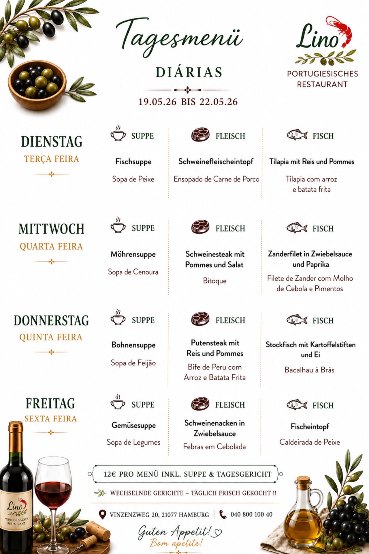 Mittagstisch