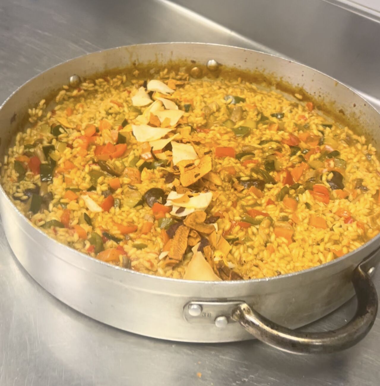 Arroz con Verduras de temporada