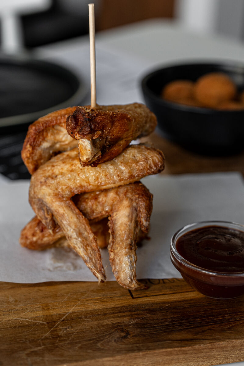 Asas de frango caseiras