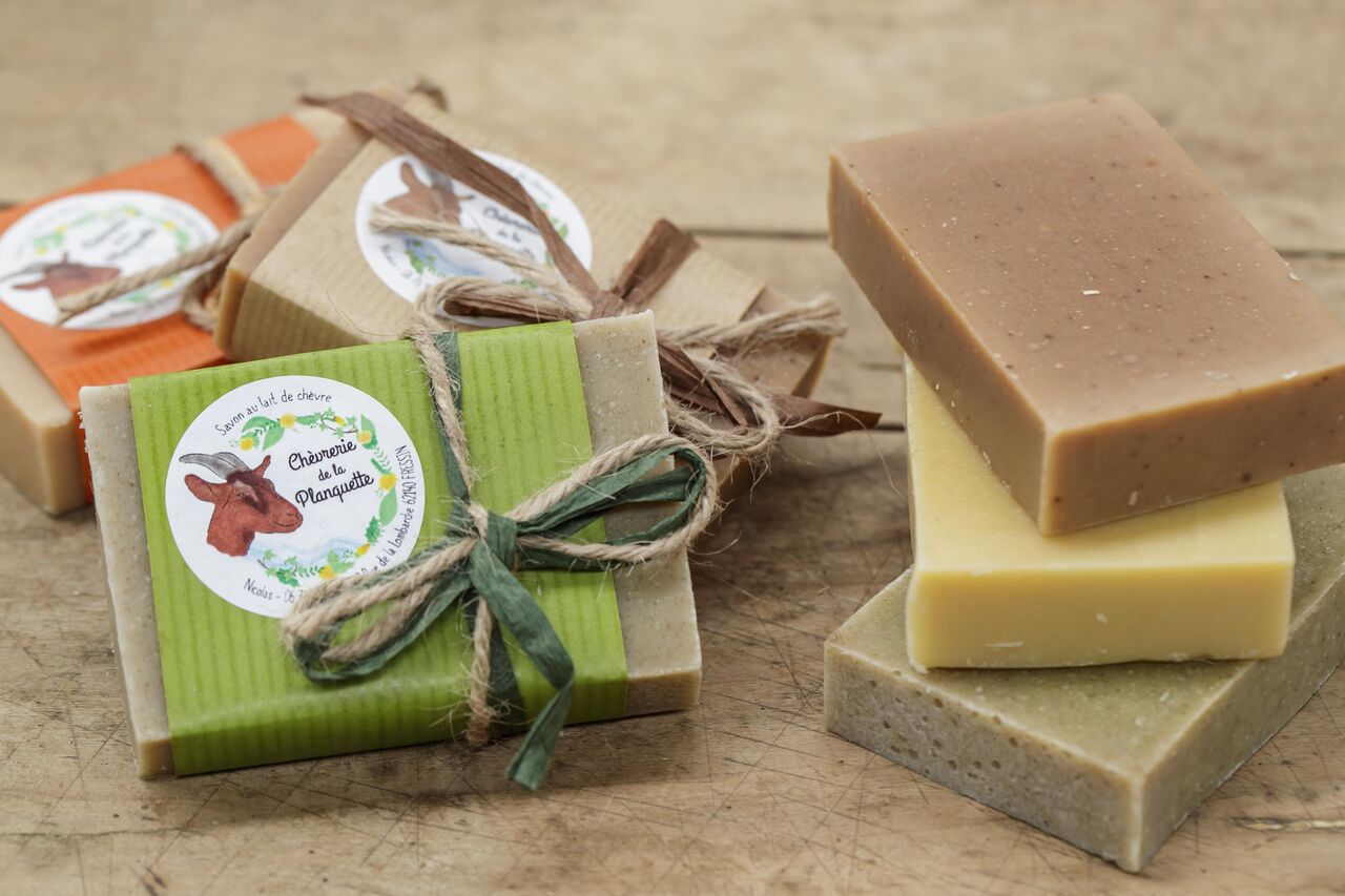 Savons au lait de chèvre