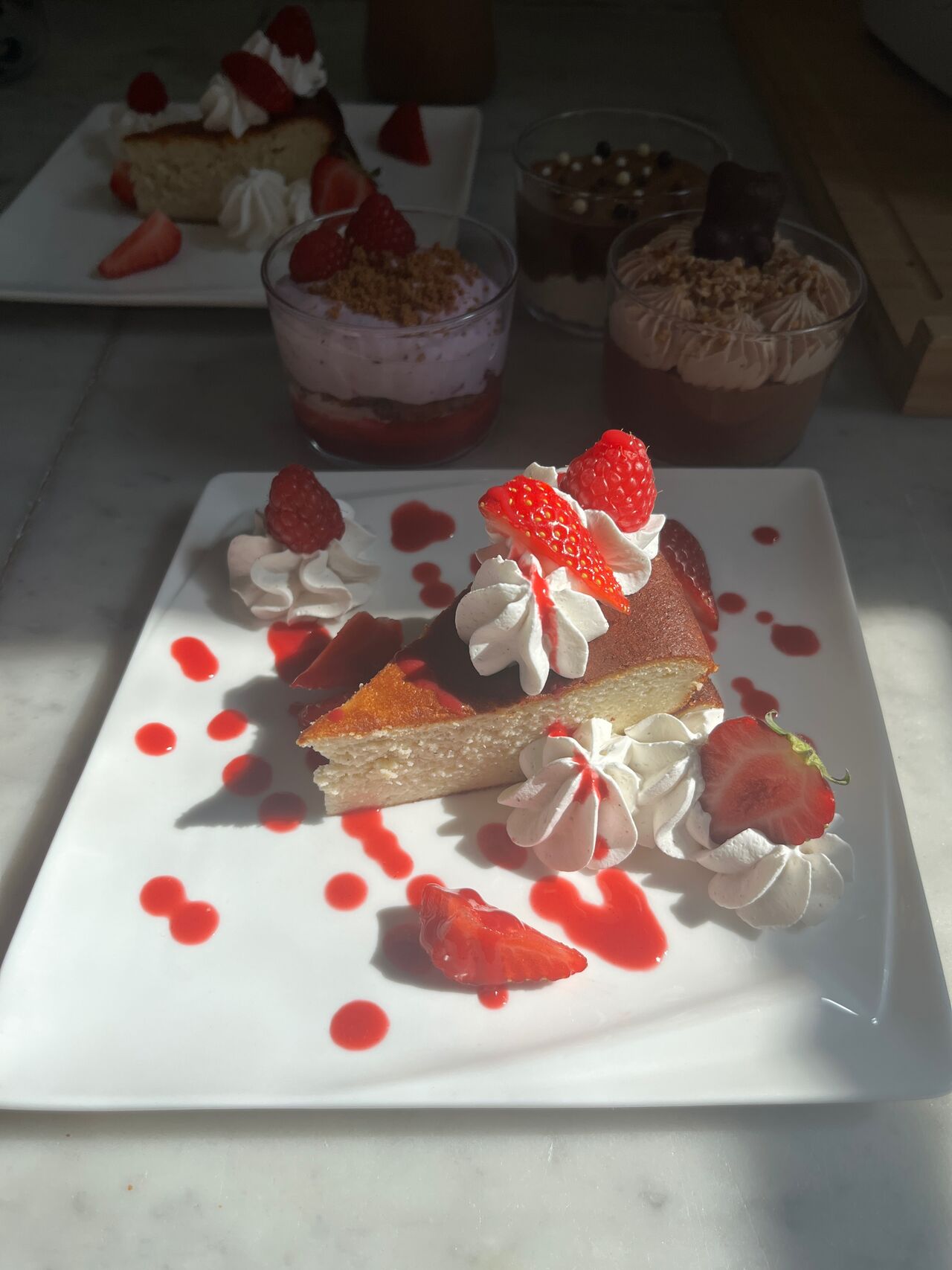 Cheesecake basque