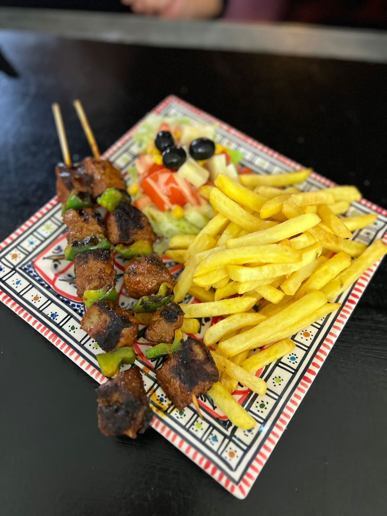 Grillades brochette d’agneau 