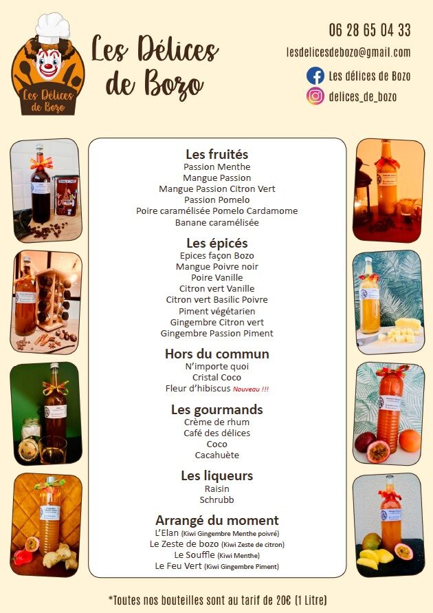 Carte printemps 2026