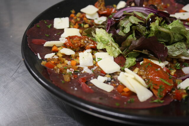 Carpaccio de boeuf