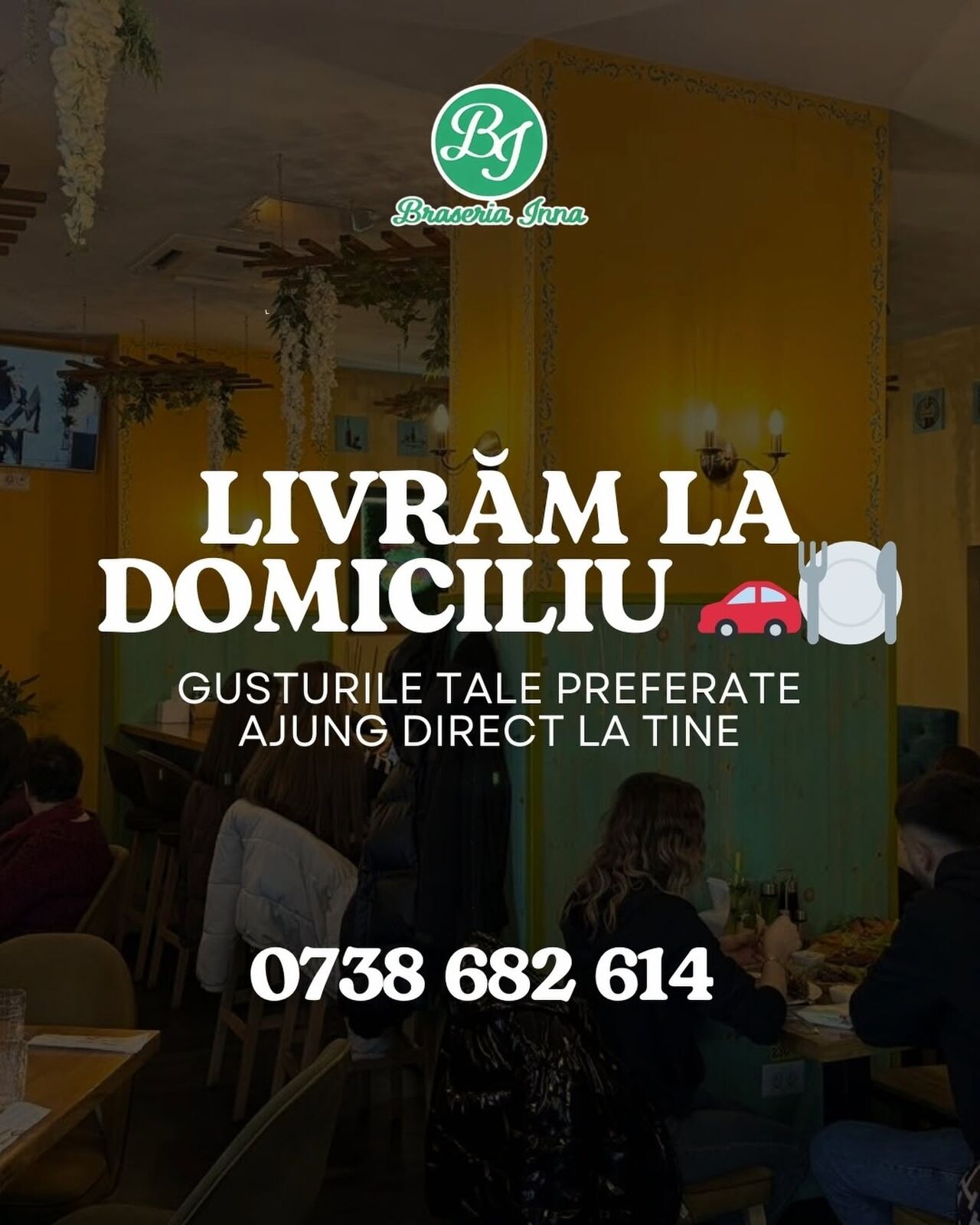 Poftă de Brasseria Inna? Noi venim la tine!