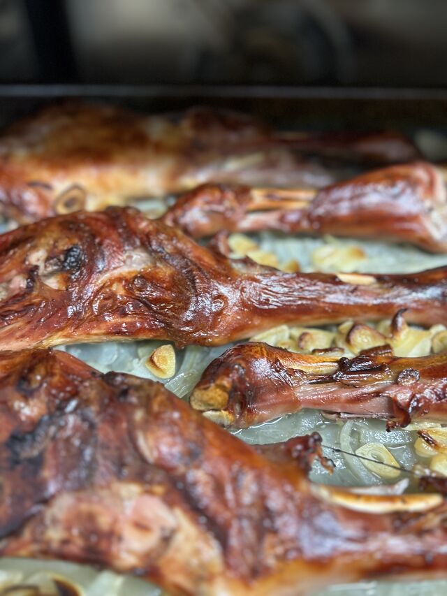 PALETILLA DE LECHAZO A LA BRASA