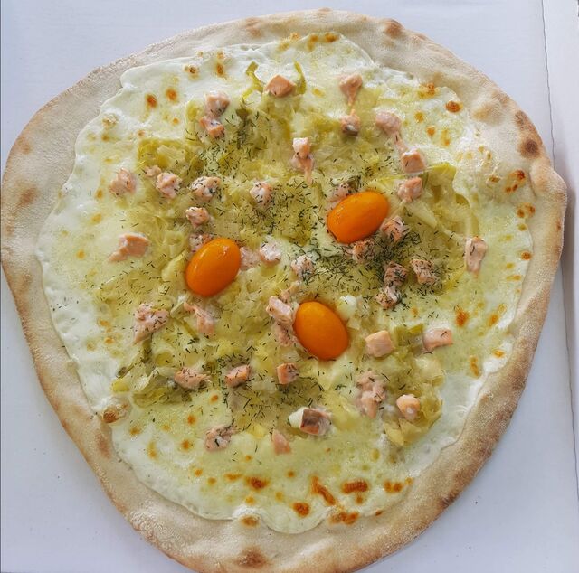 La Saumon Fondue de poireaux 