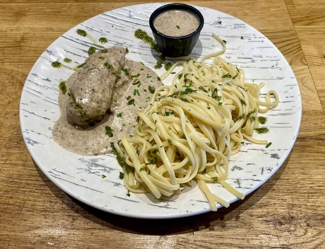 Filet de poulet sauce forestière 