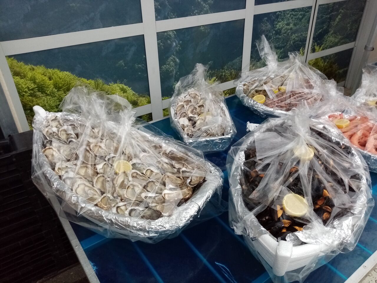Voici une commande d'entreprise pour un apéritif de fin d'année
