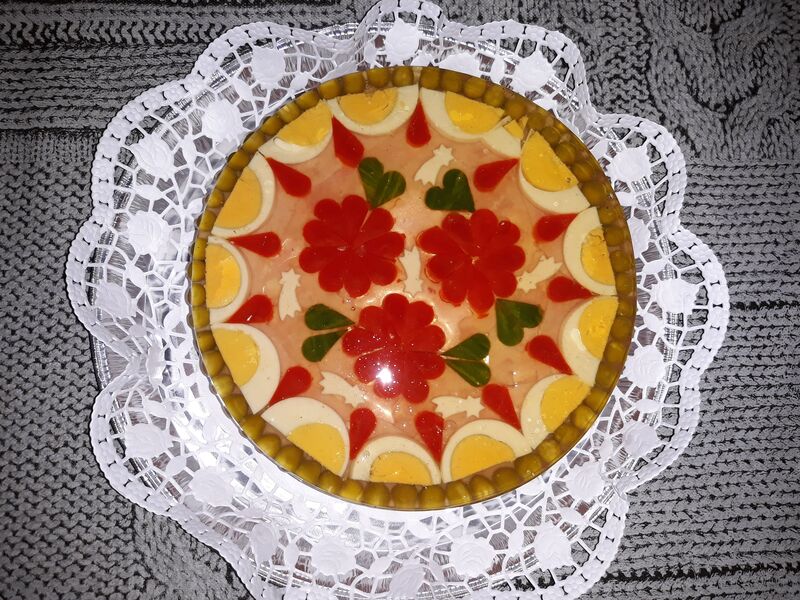 Aspikový dort malý