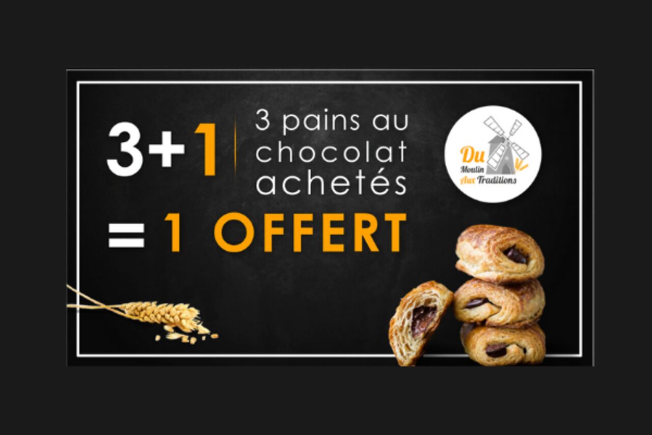 Offre pains aux chocolat