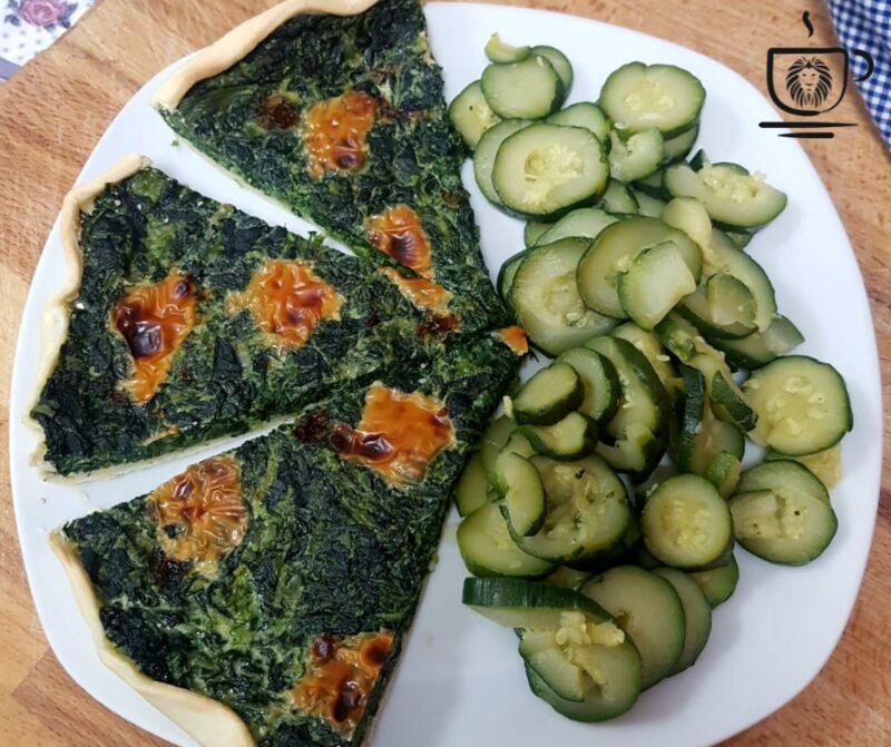 Torta salata con verdure