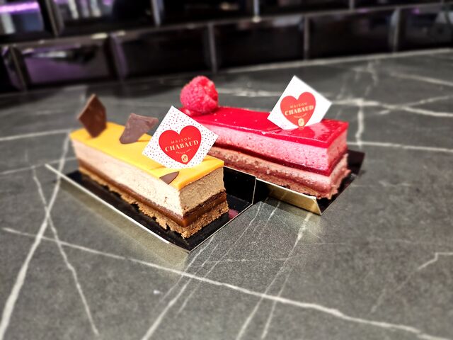 Finger framboise / Finger chocolat & caramel beurre salé