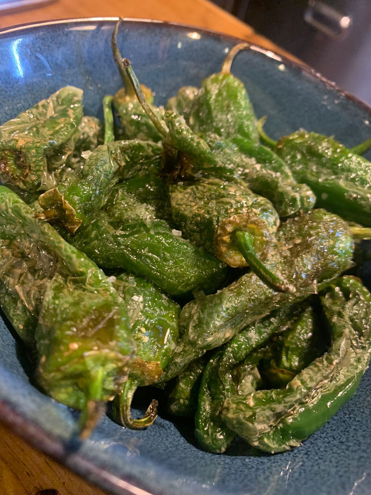 Pimientos de padrón.