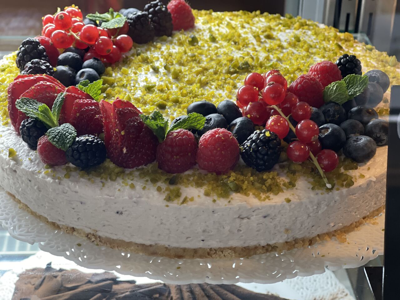 Beeren Cheesecake