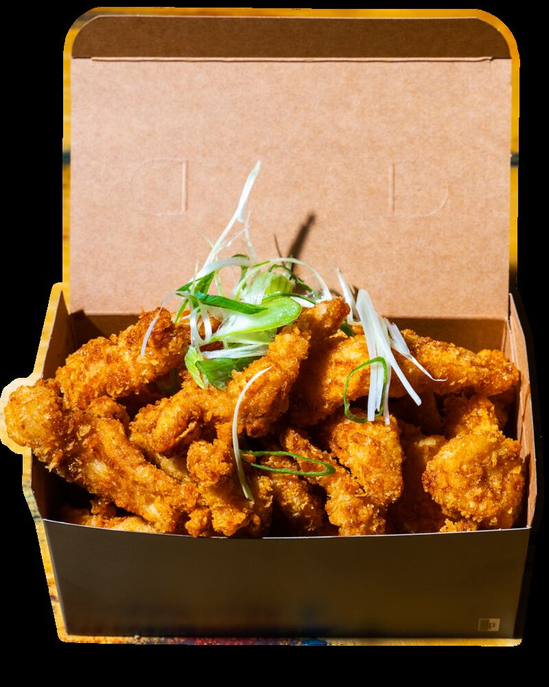 Frittierte Hühnchen Box 