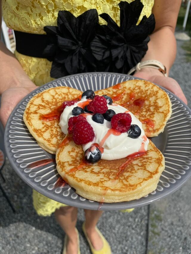 Snídaňová nabídka-Lívance