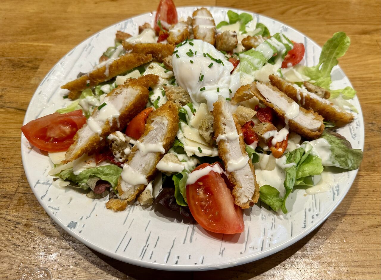 Salade César au poulet 