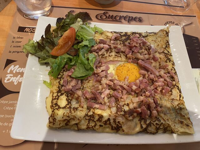 4 fromages supplément lardons +œuf 