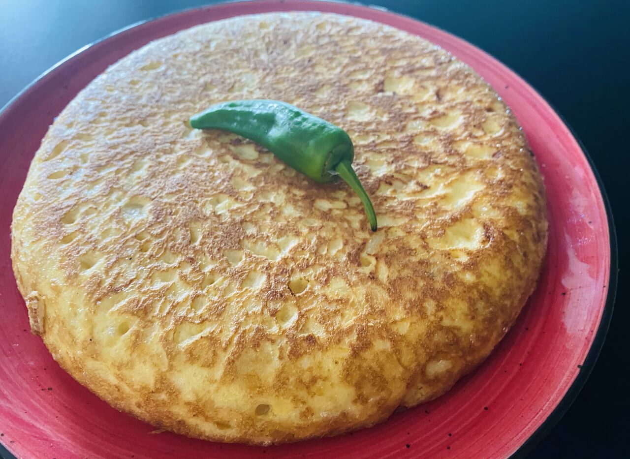 Nuestra tortilla española.
