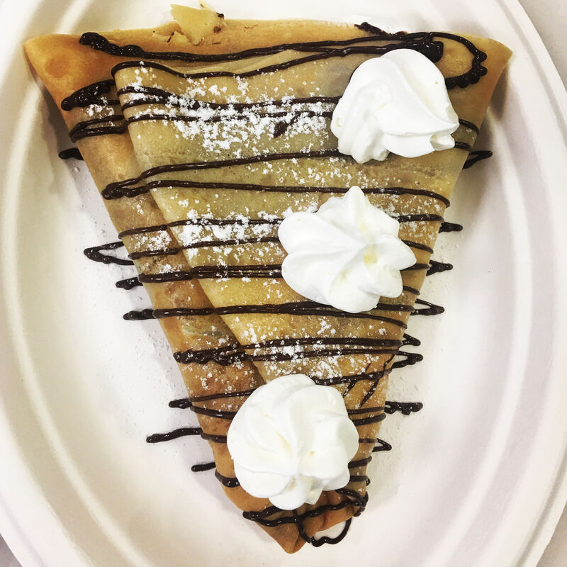 *CREPE CLÁSICO*
Relleno de nuestra rica nata montada y Nutella.