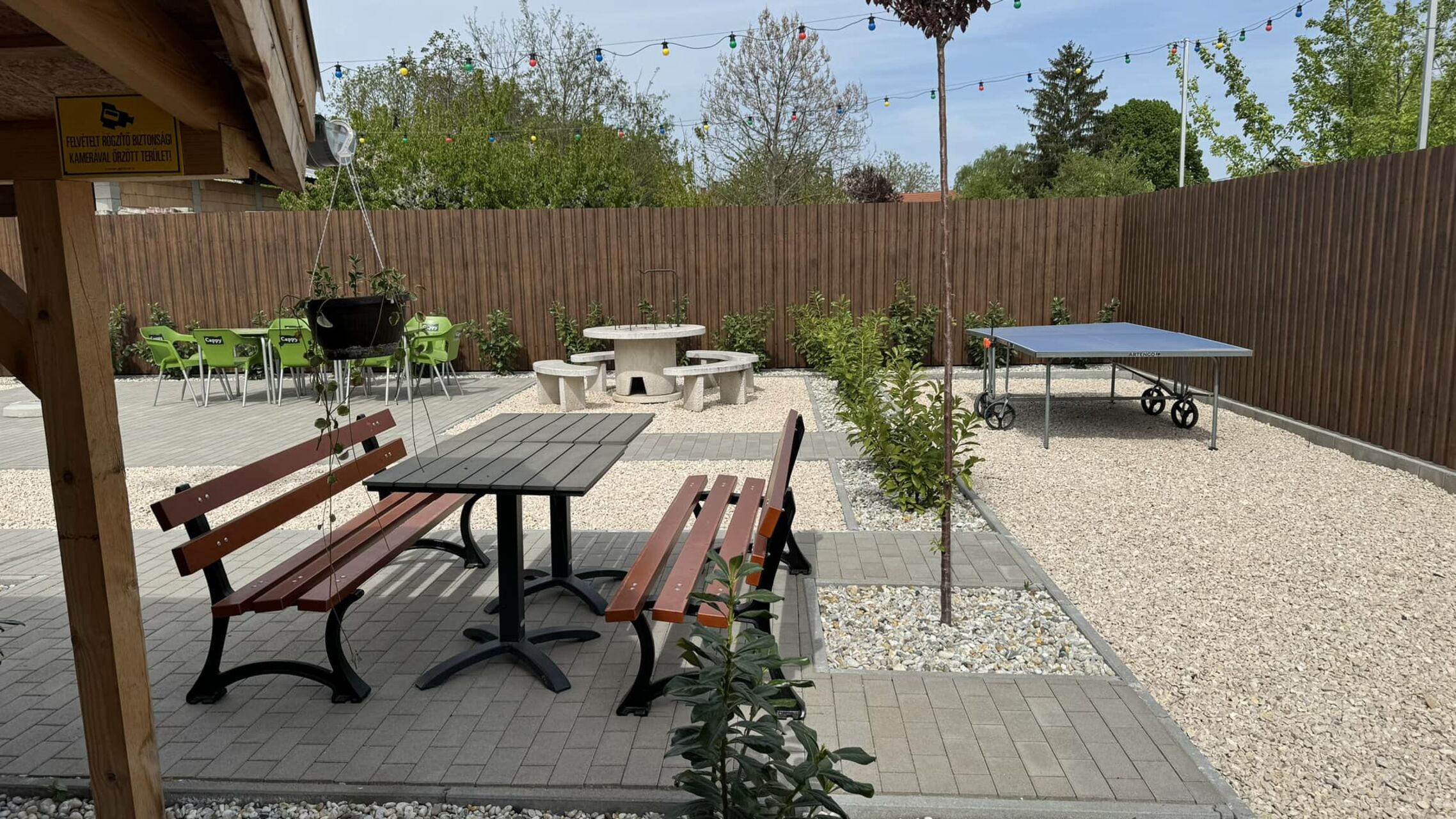 Teraszunk a Legjobb Büfé egyik legkedveltebb része