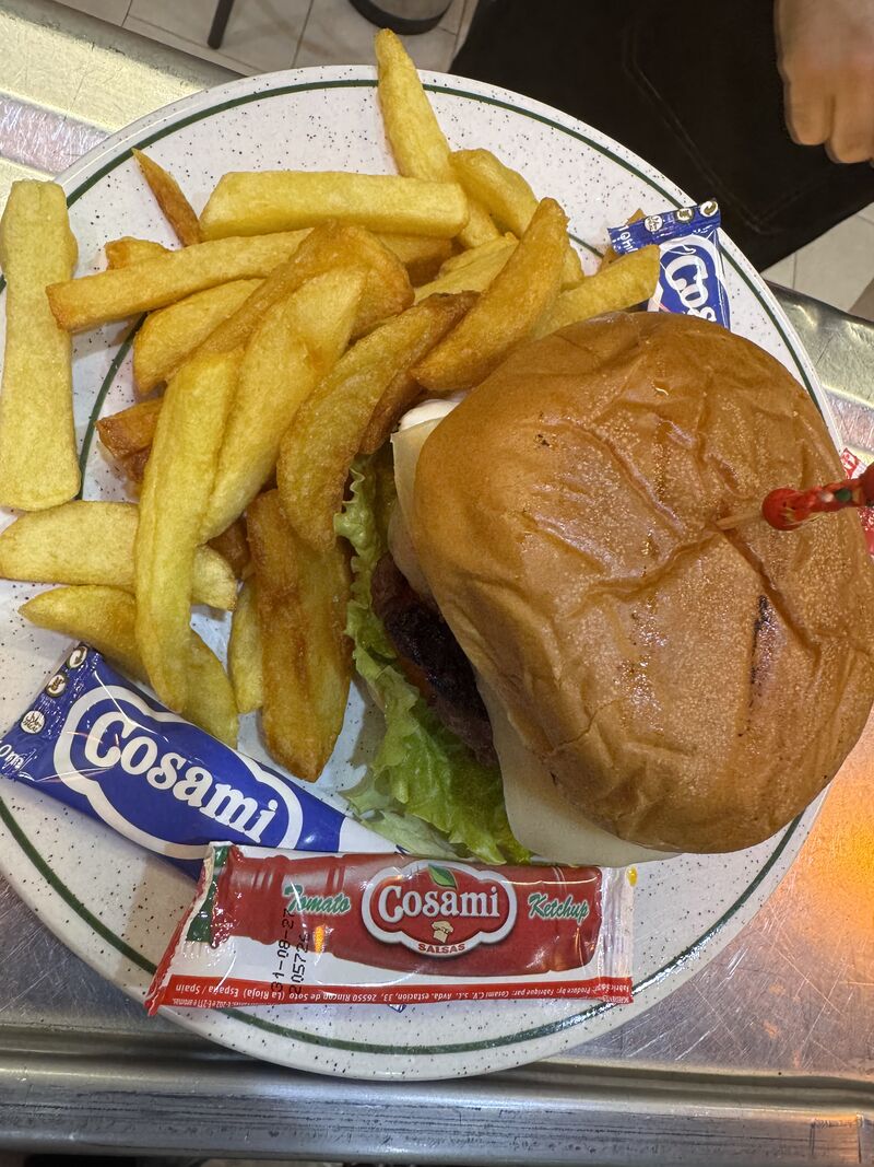 Hamburguesa de vaca 