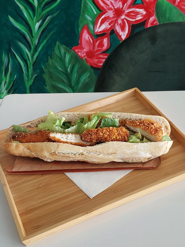 Sandwich tenders de poulet 😊 