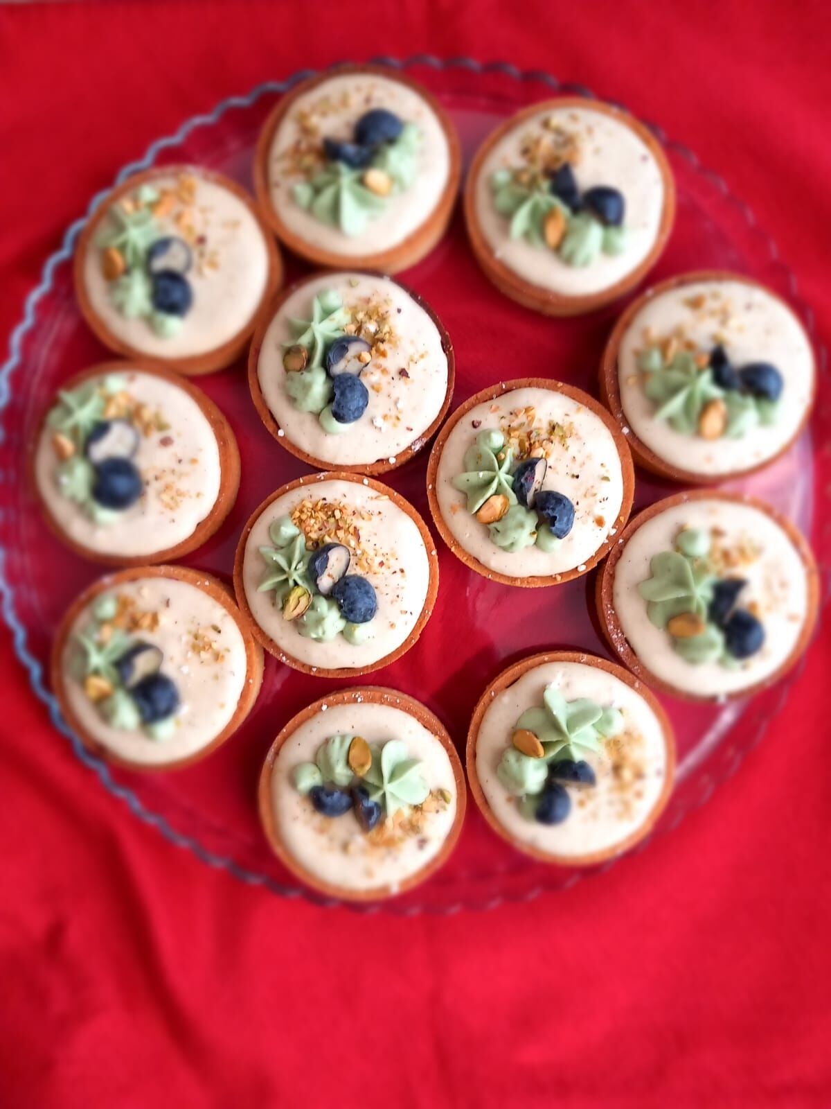 Tartaletki pistacjowe