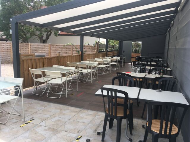 notre terrasse ombragée
