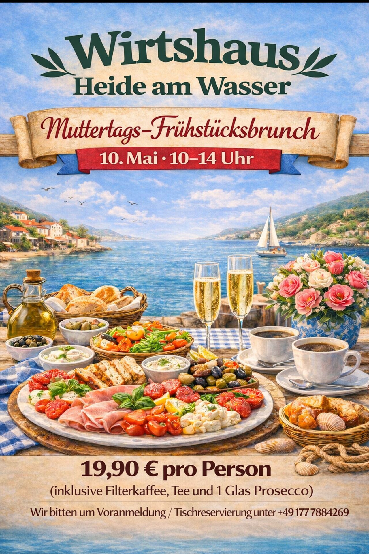 Muttertagsbrunch 10. Mai 2026