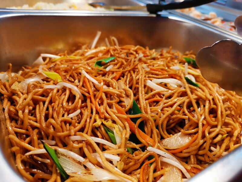 Nouilles sautées nature