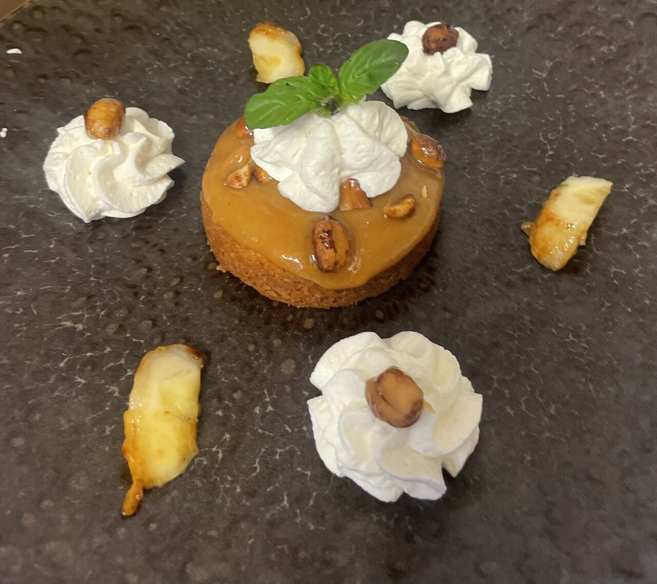 Sablé breton caramel de bananes