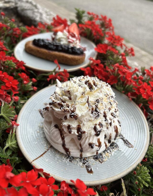 DESSERT DU JOU ( pavlova bounty)