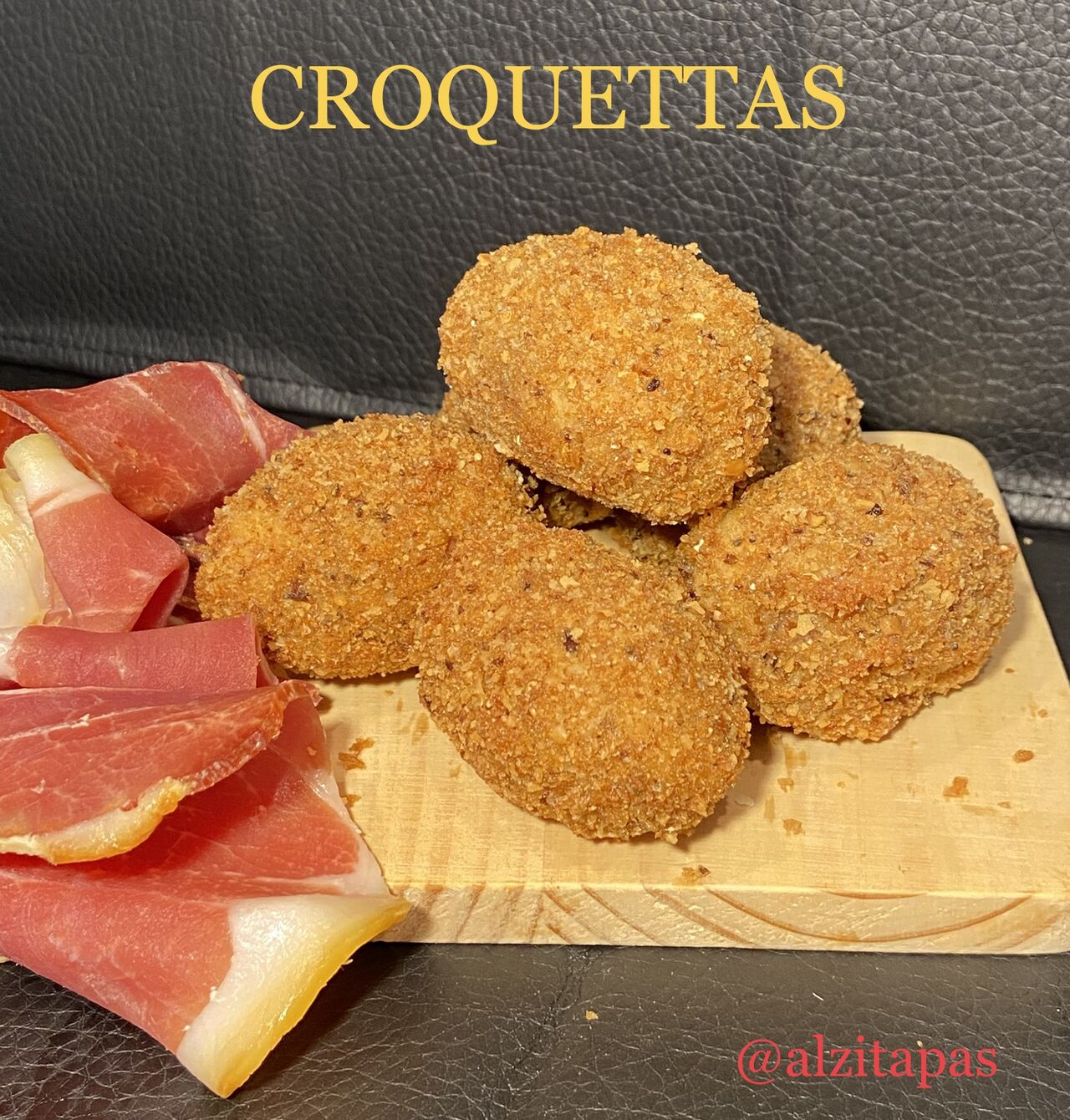CROQUETTAS AU JAMBON 