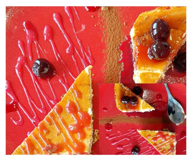 Restaurant Les Jardins du Trieux : Présentation de plat bistronomique (dessert)