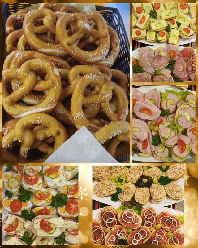 Brötchen und Brezel