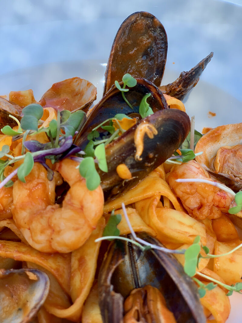 Pastas frescas italiana al frutti di mare