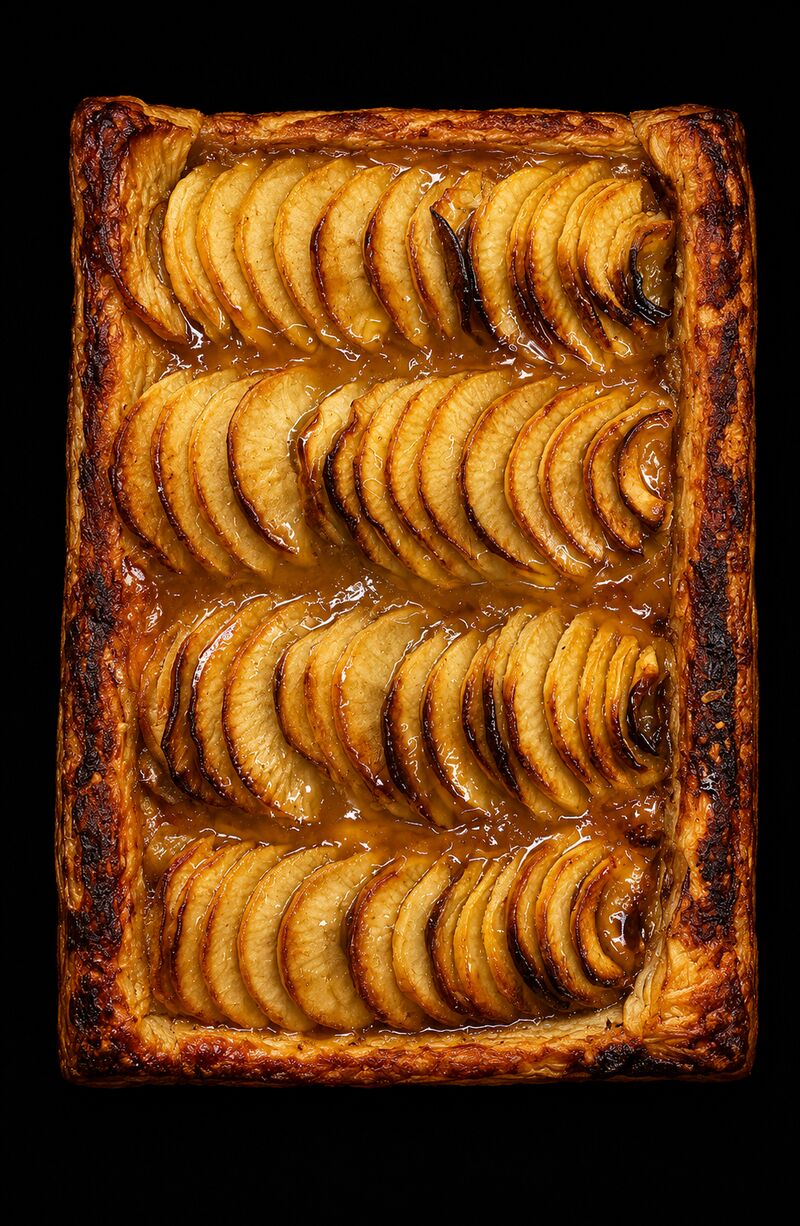 Tarte bande pomme