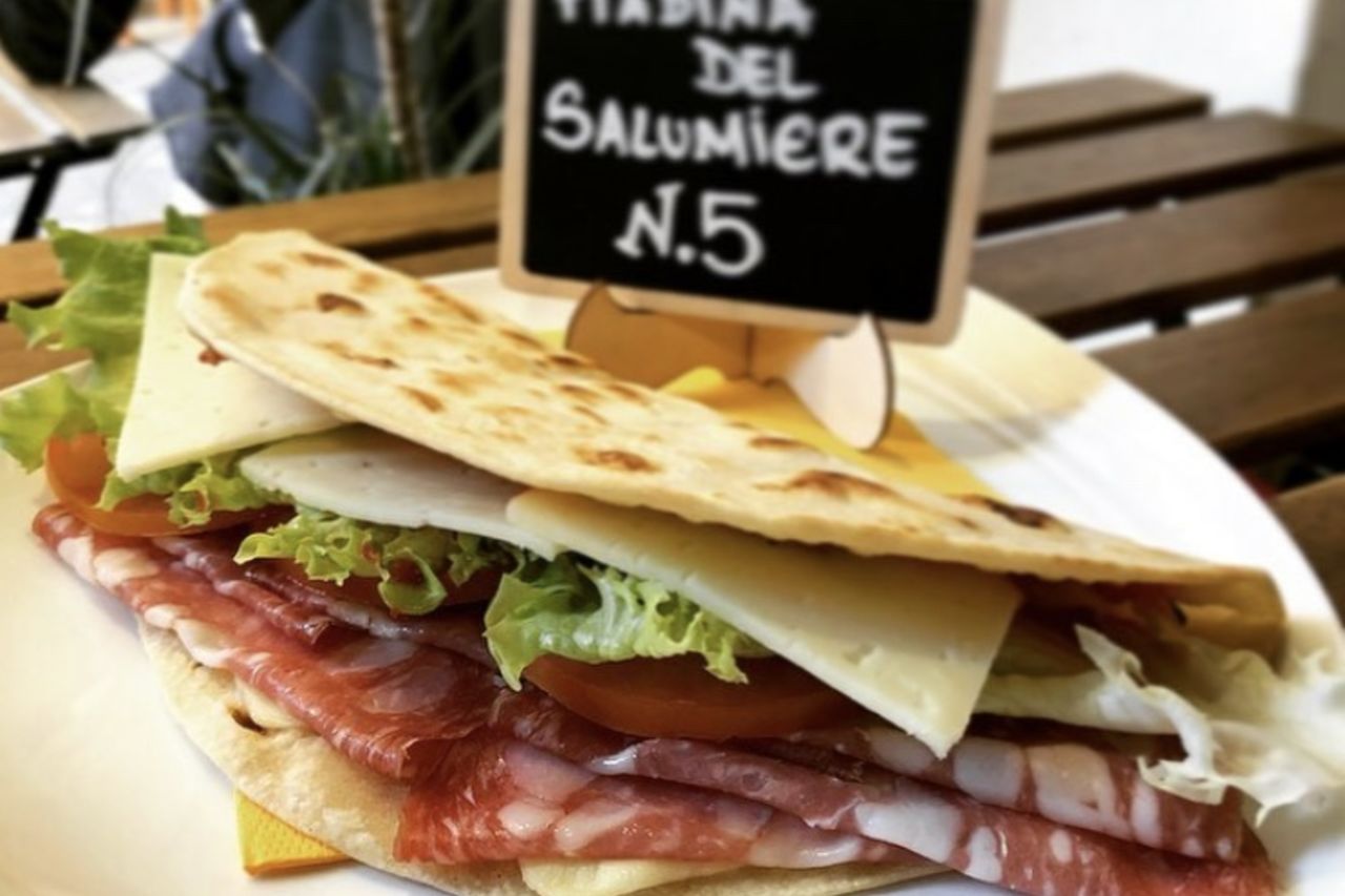 Piadine farcite sul momento
