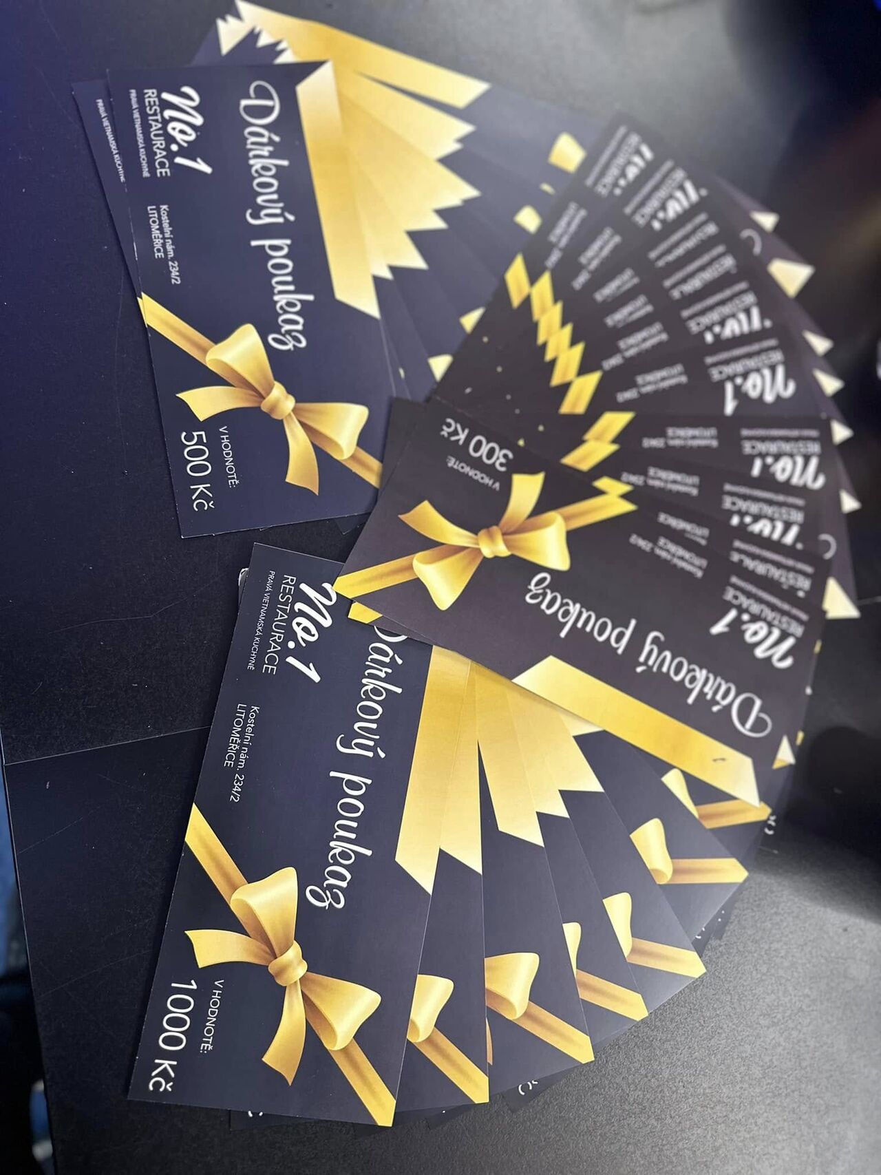 Máme pro Vás připravené poukázky