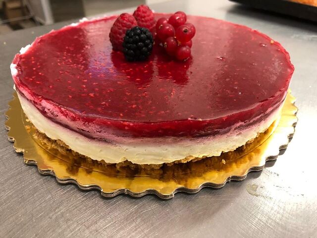 Cheesecake ai frutti di bosco