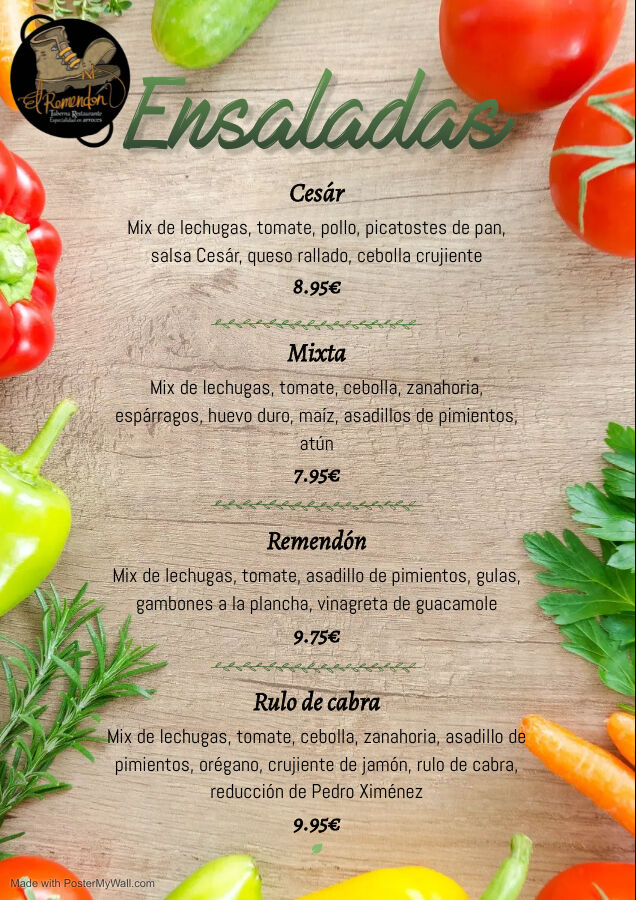 ensaladas