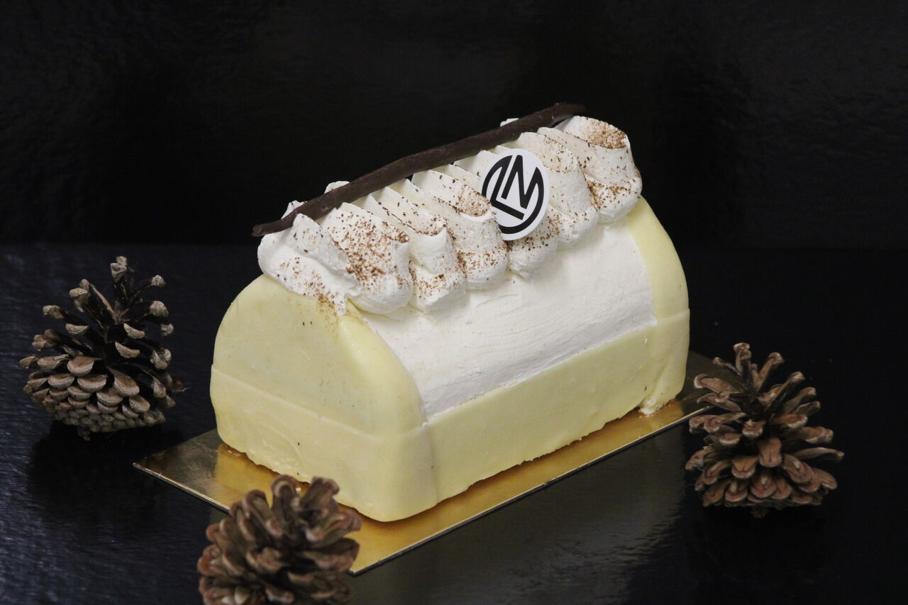 Buche de Noël : La tout vanille