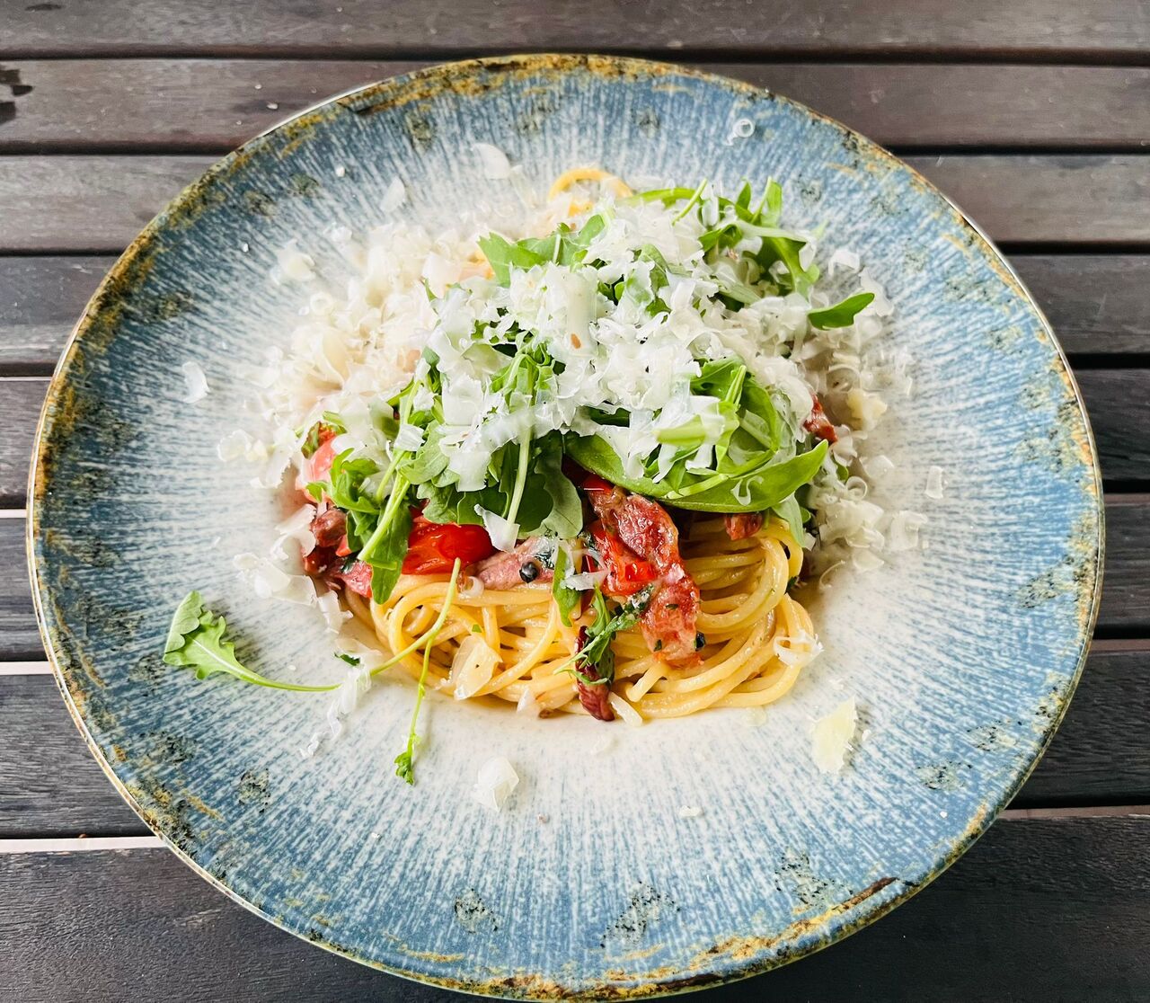 Fresh pasta se sušenými rajčaty 