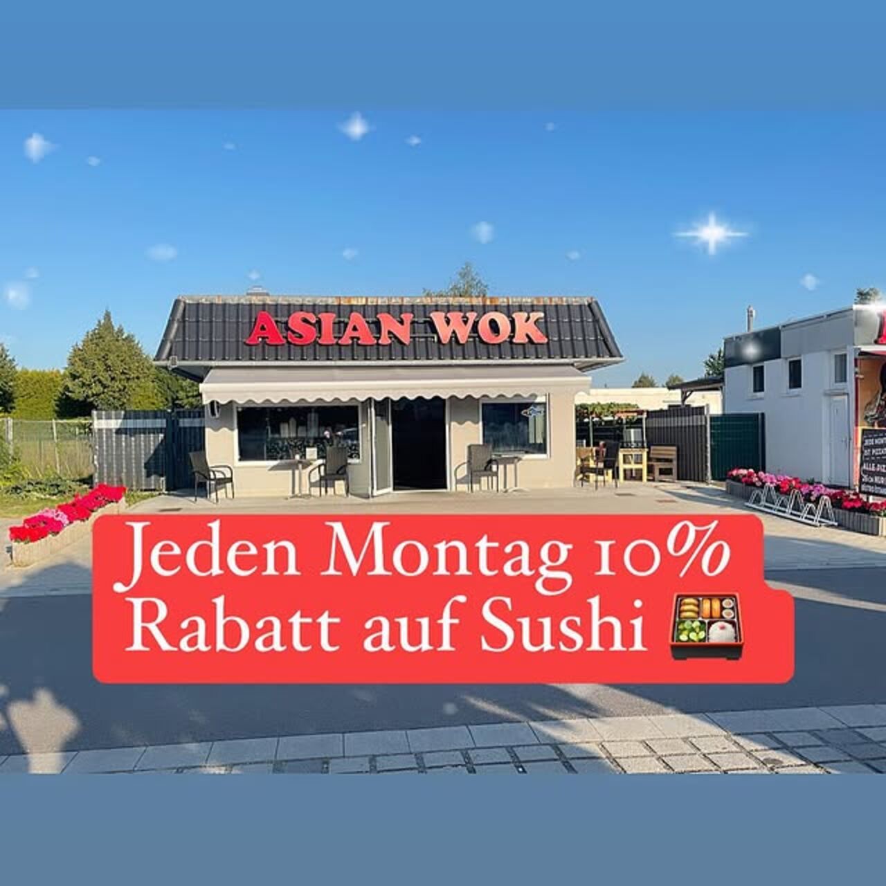 Jeden Montag 10% Rabatt auf Sushi