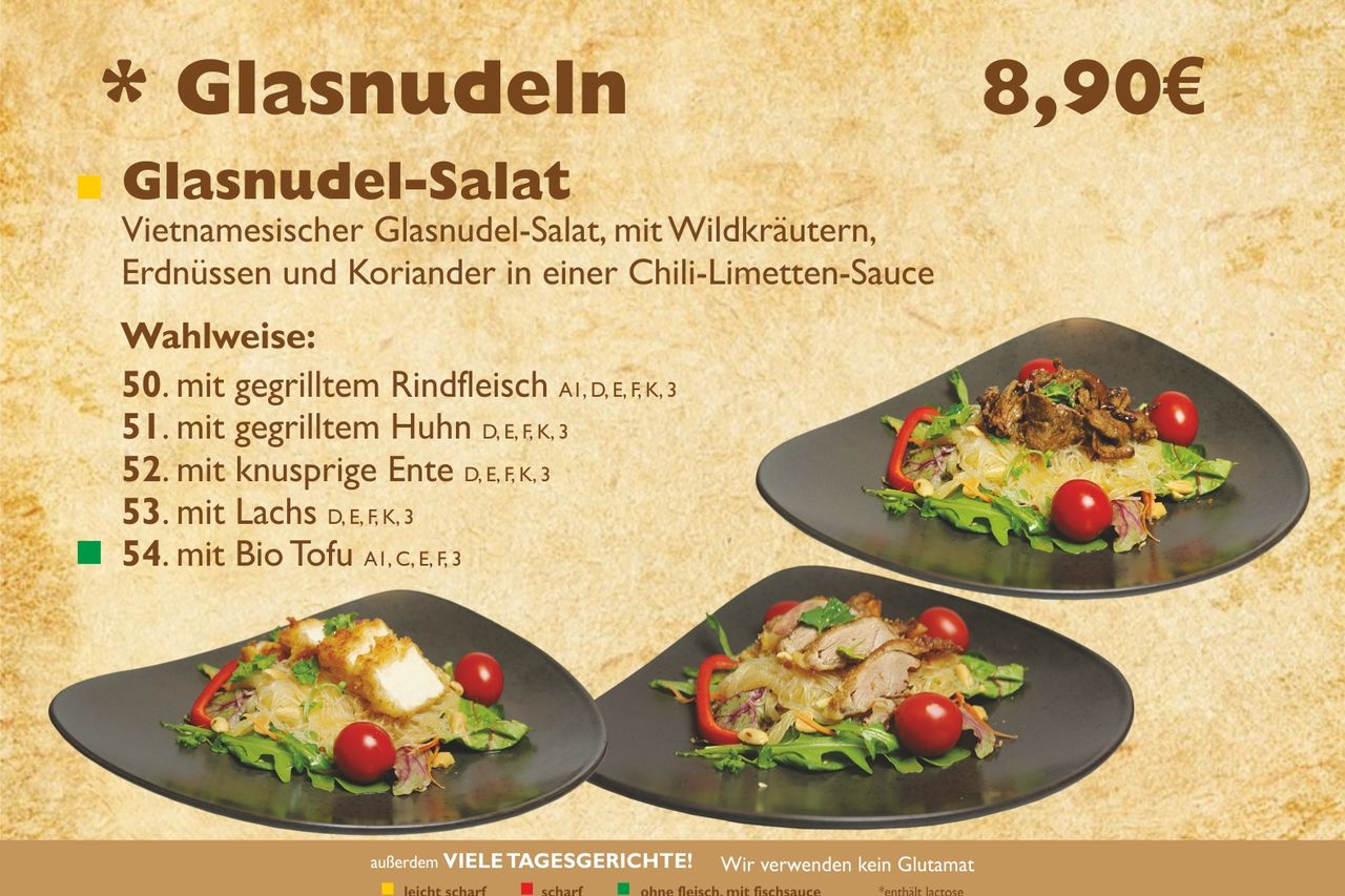 Glasnudeln Salat